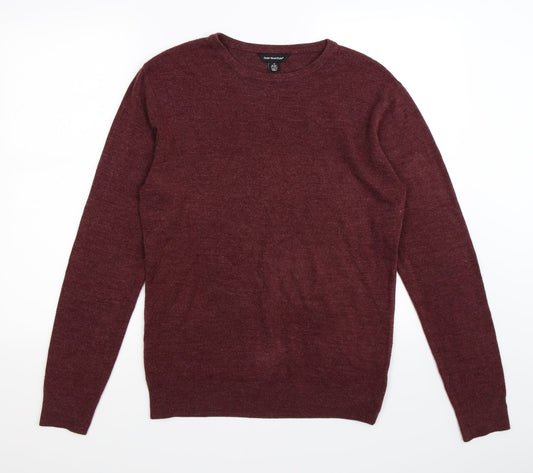 cedarwood state Mens Red  Knit Pullover Jumper Size M