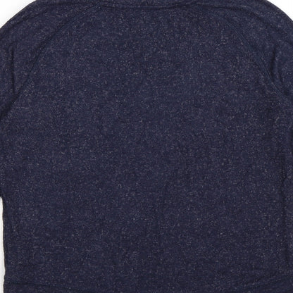 F&F Womens Blue  Knit Pullover Jumper Size 8