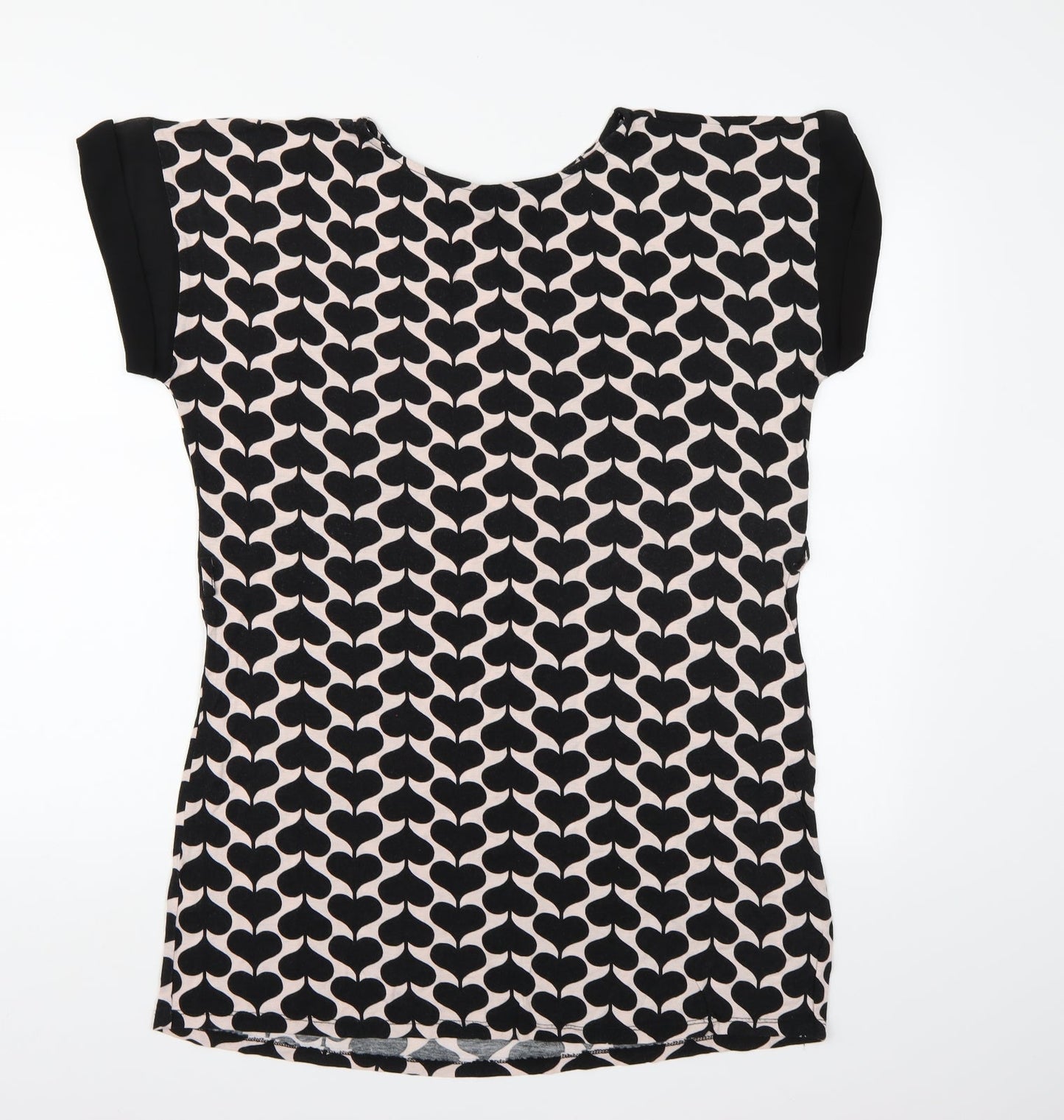 Select Womens Black   T-Shirt Dress  Size 12