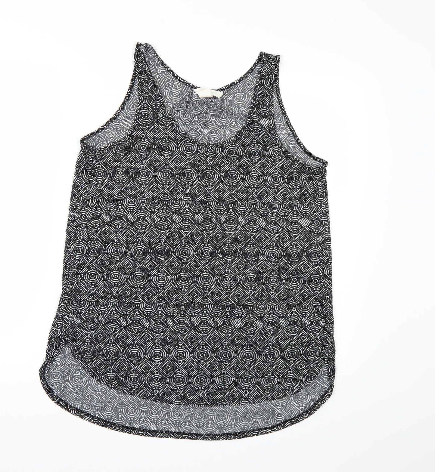 Womens UK Size S H&M Black Camisole Tank