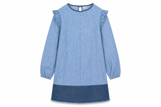 NEXT Girls Blue  Denim A-Line  Size 11 Years