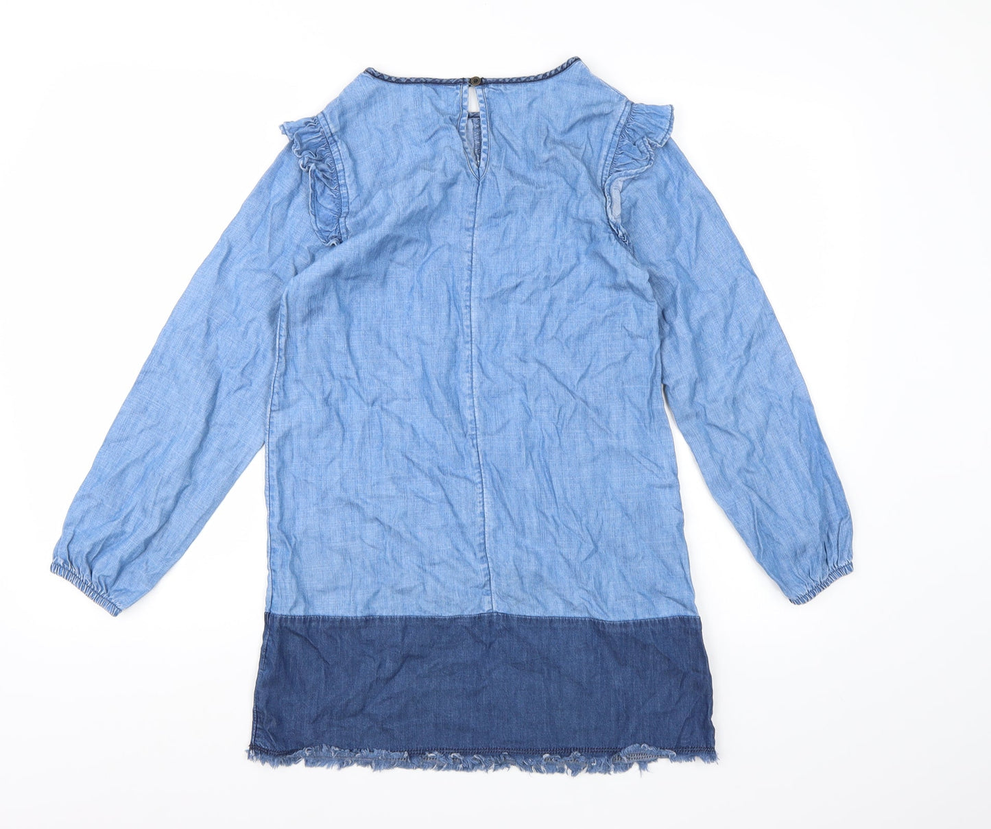 NEXT Girls Blue  Denim A-Line  Size 11 Years