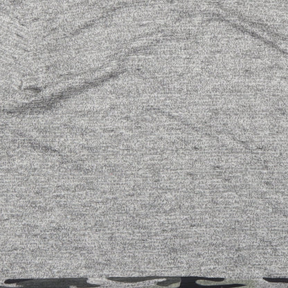 Gold Digga Womens Grey Camouflage Knit Pullover Jumper Size 14