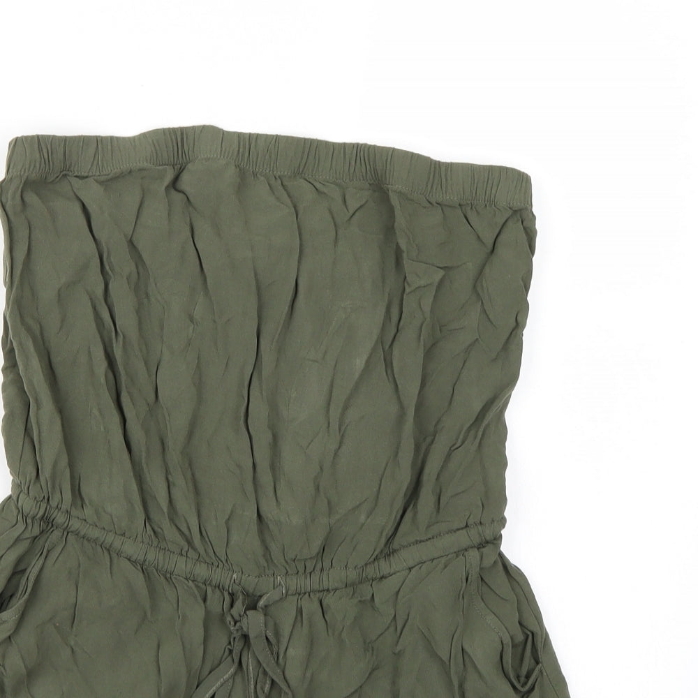 FOREVER 21 Womens Green   Playsuit One-Piece Size M