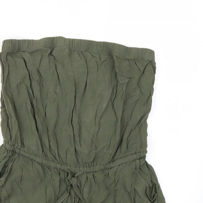 FOREVER 21 Womens Green   Playsuit One-Piece Size M