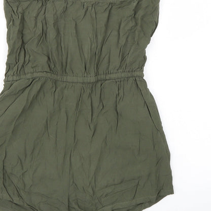 FOREVER 21 Womens Green   Playsuit One-Piece Size M