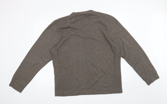 BOSTON CREW Mens Brown   Pullover Jumper Size XL