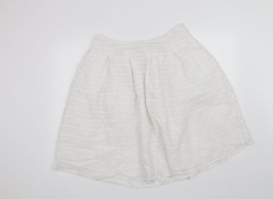 Peacocks Womens White   Pettiskirt Skirt Size 14