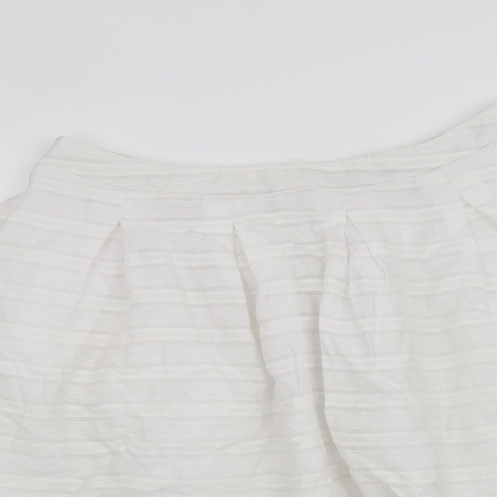 Peacocks Womens White   Pettiskirt Skirt Size 14