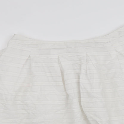 Peacocks Womens White   Pettiskirt Skirt Size 14