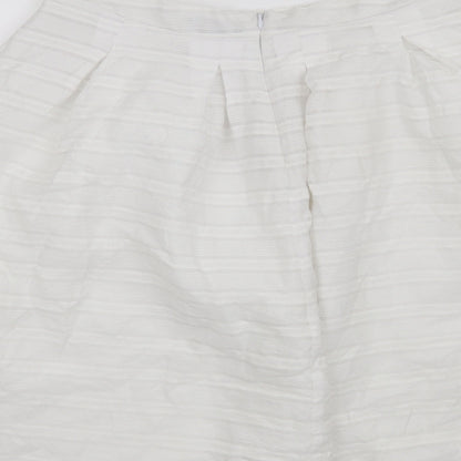 Peacocks Womens White   Pettiskirt Skirt Size 14