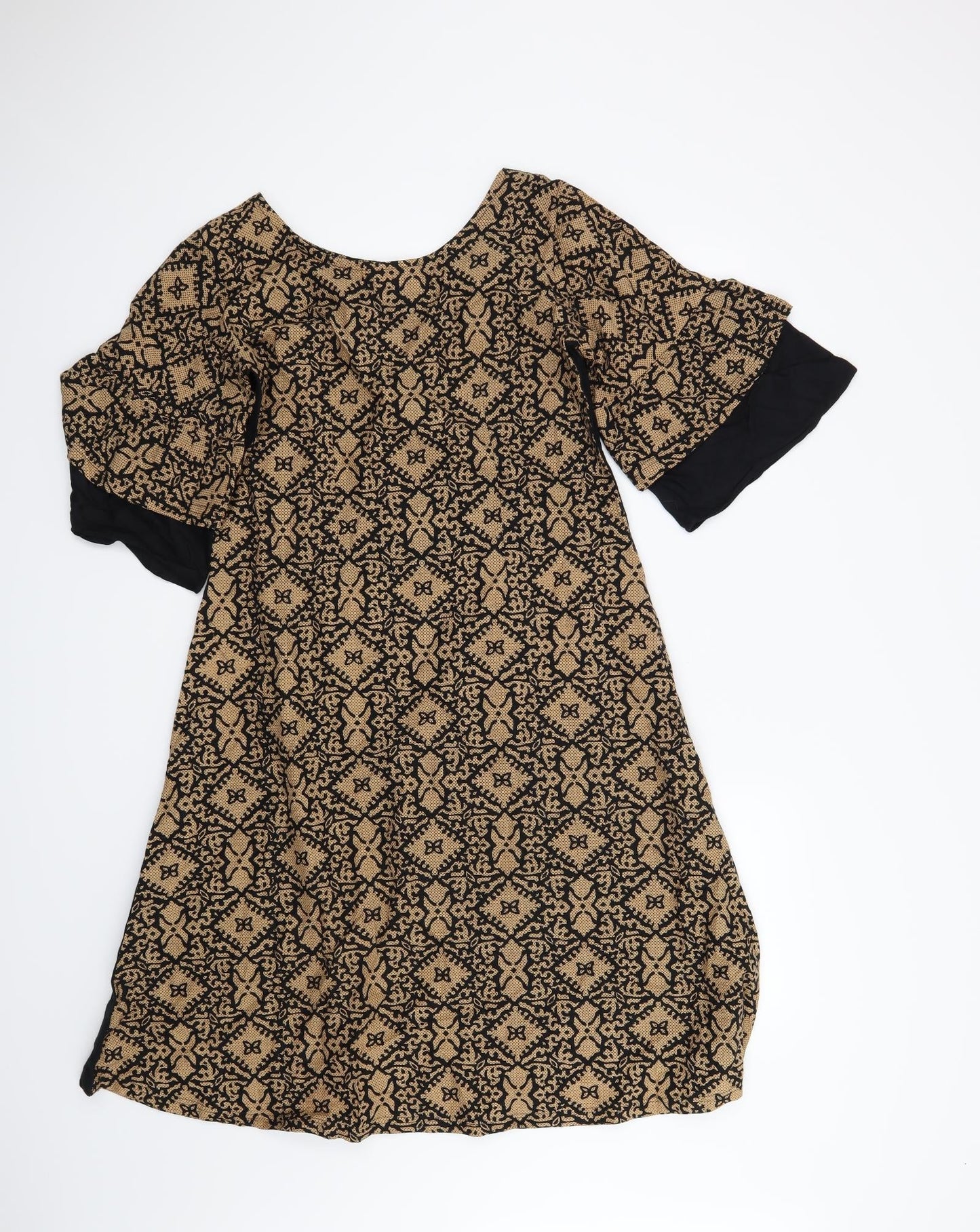 Rupali Womens Beige   A-Line  Size S