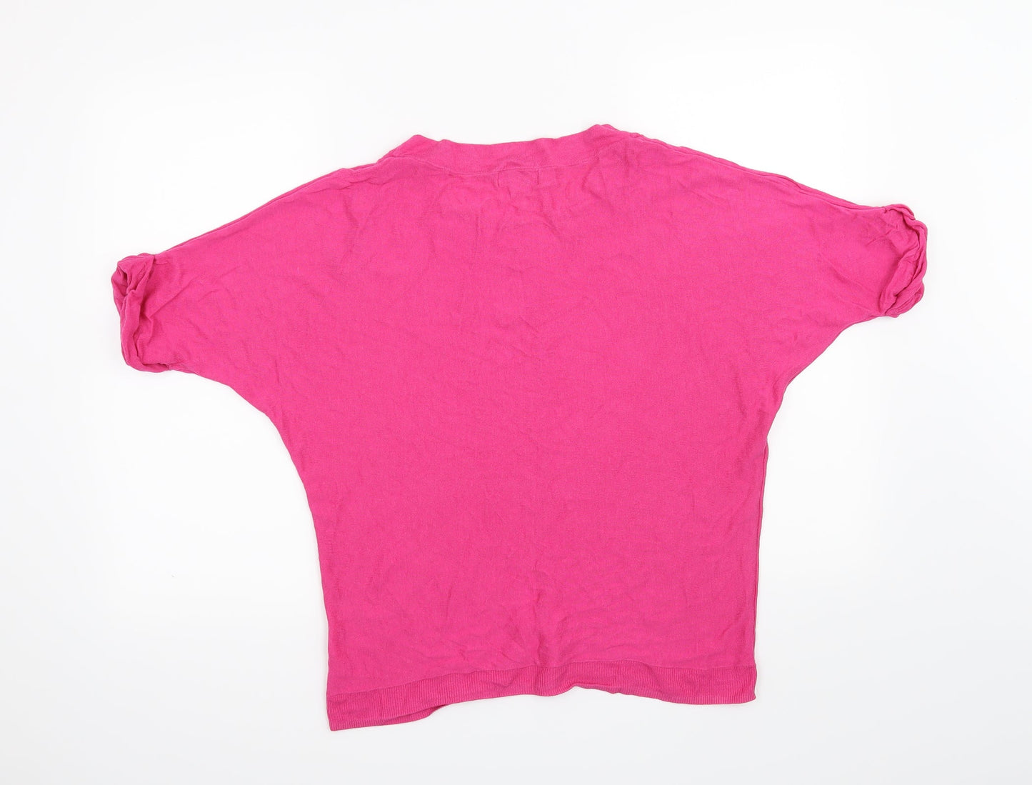 Womens UK Size M Monsoon Pink Basic T-Shirt
