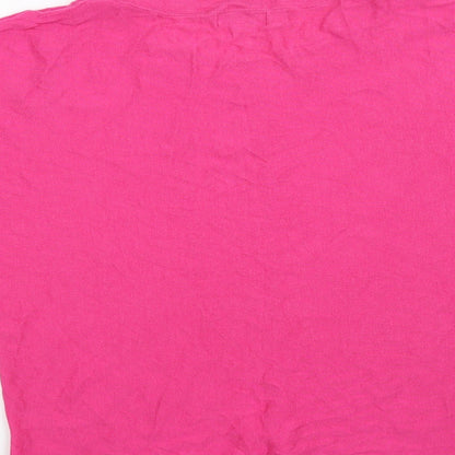 Womens UK Size M Monsoon Pink Basic T-Shirt