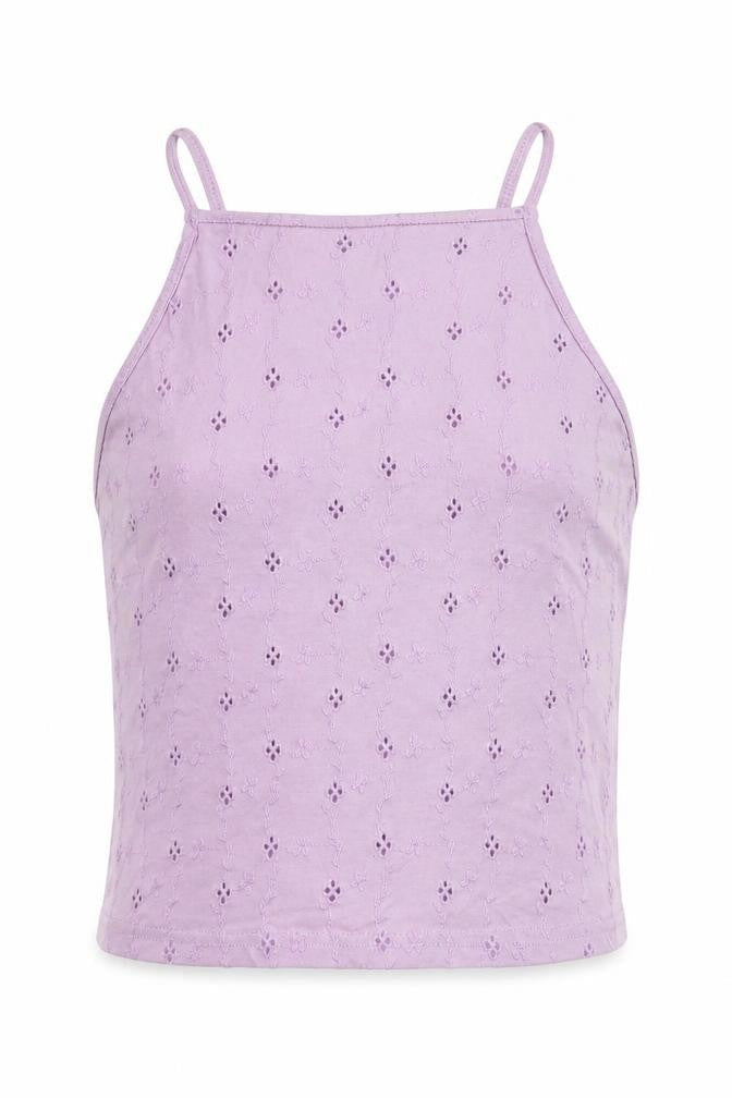 New Look Girls Purple   Cropped Tank Size 14-15 Years