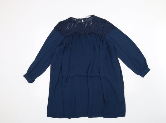 Zara Womens Blue   A-Line  Size S
