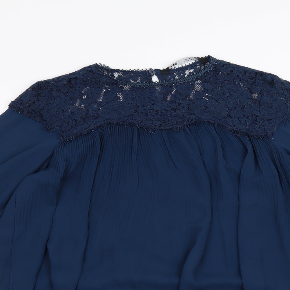 Zara Womens Blue   A-Line  Size S