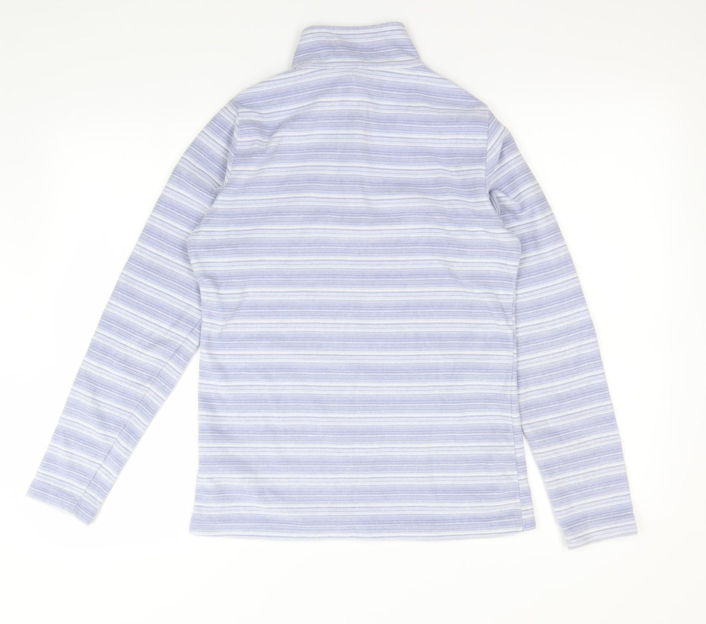 Higear Womens Purple Striped  Henley Jumper Size 10