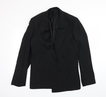 Mens UK Size M Preworn Regular Black Suit Jacket