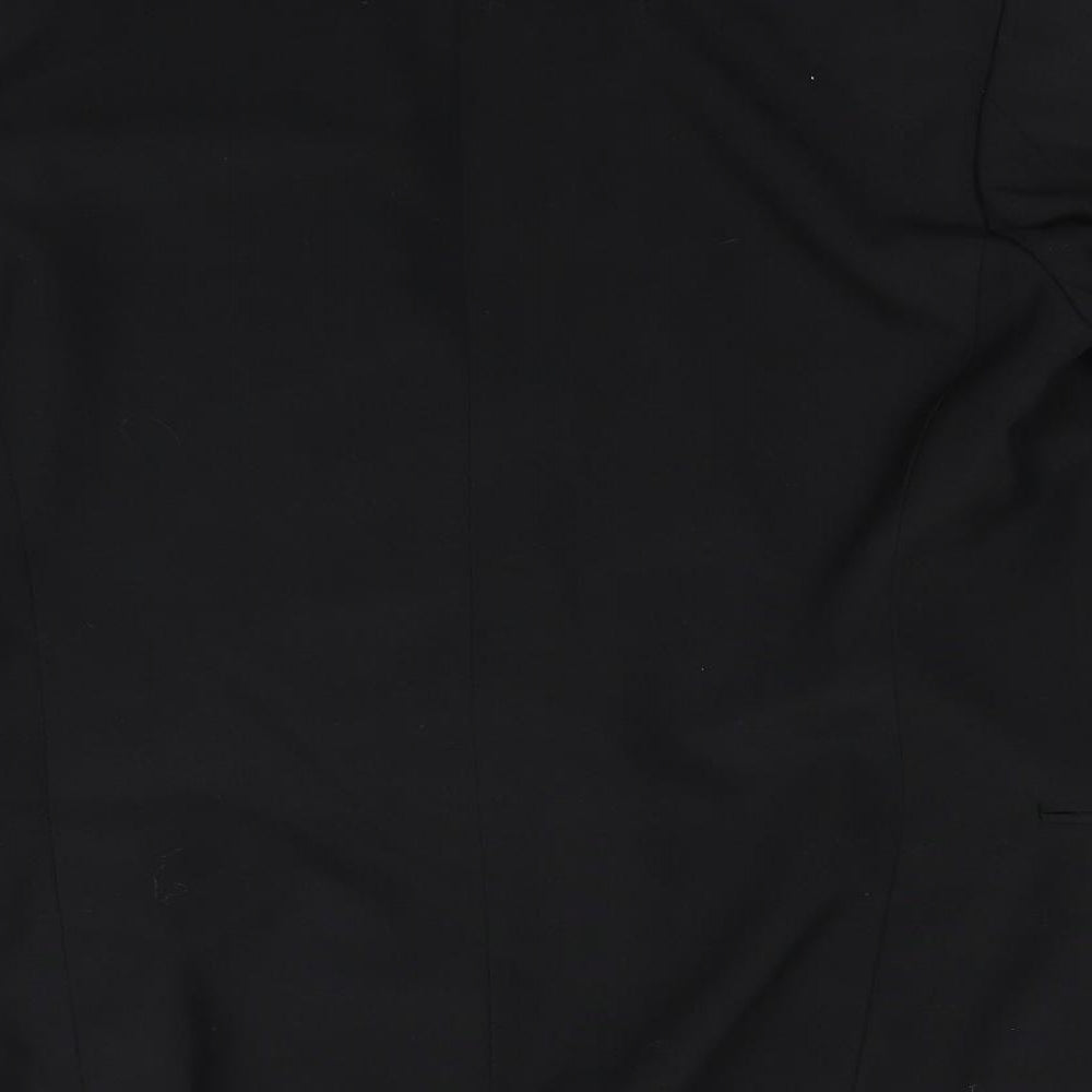 Mens UK Size M Preworn Regular Black Suit Jacket