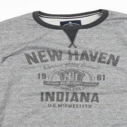 Easy  Mens Grey   Pullover Jumper Size L