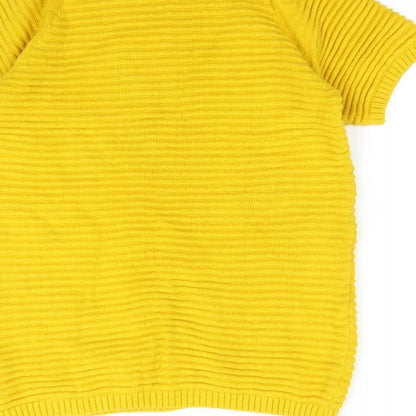 Papaya Womens Yellow   Pullover Jumper Size 12