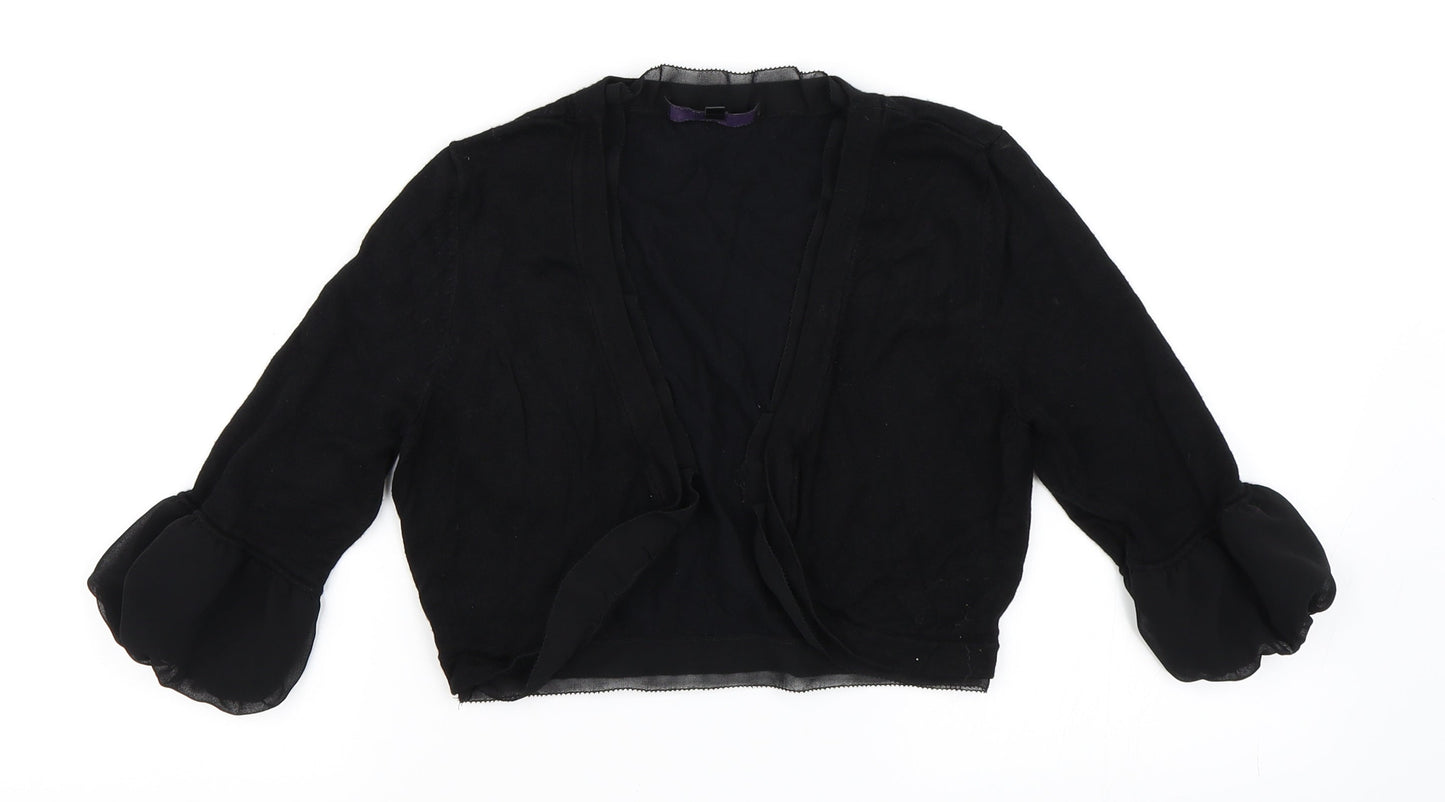 Coast Womens Black   Cardigan Jumper Size S