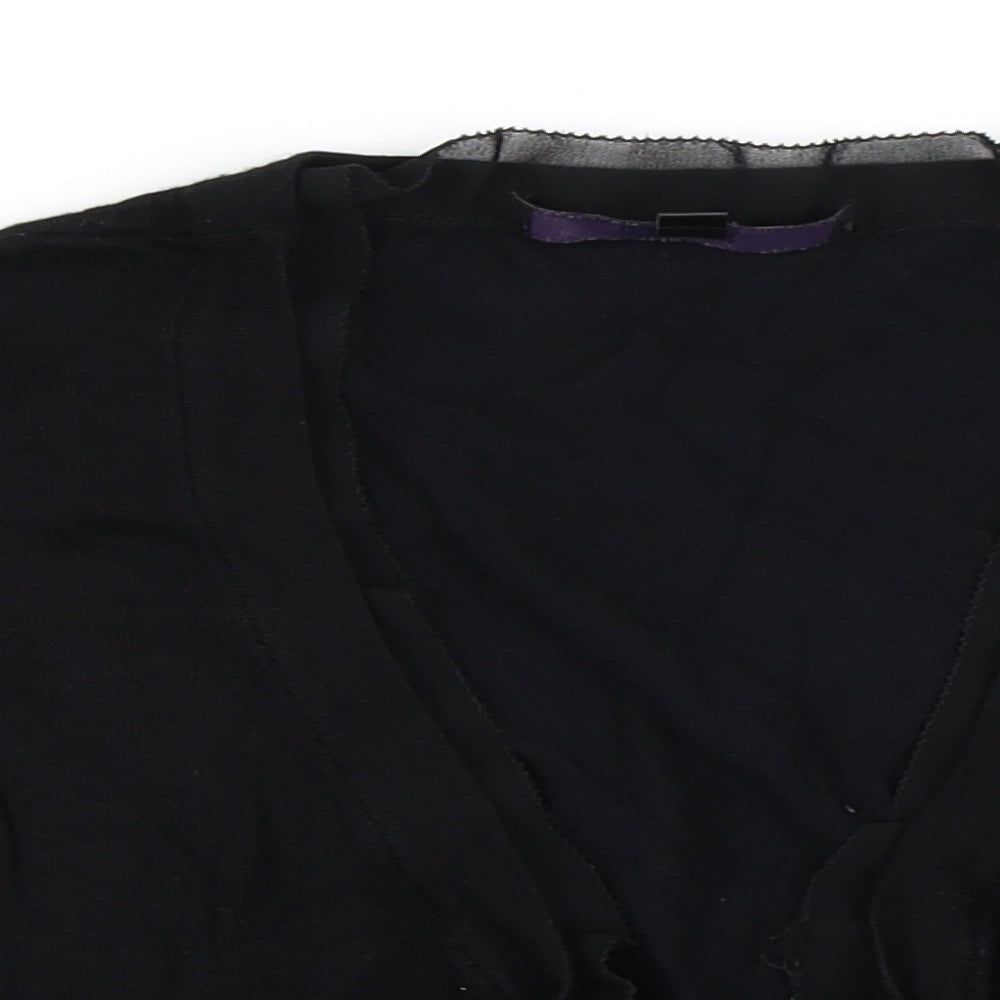Coast Womens Black   Cardigan Jumper Size S