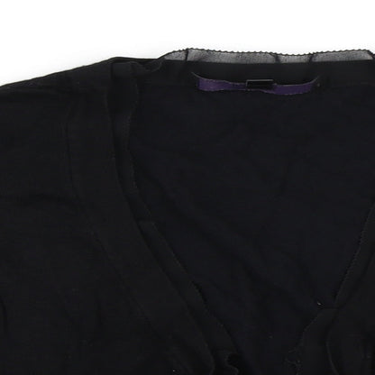 Coast Womens Black   Cardigan Jumper Size S