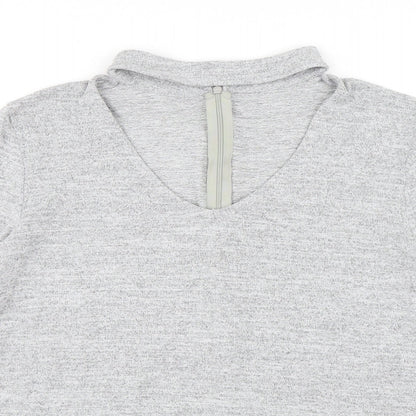 Quiz Womens Grey   Pullover Jumper Size 12