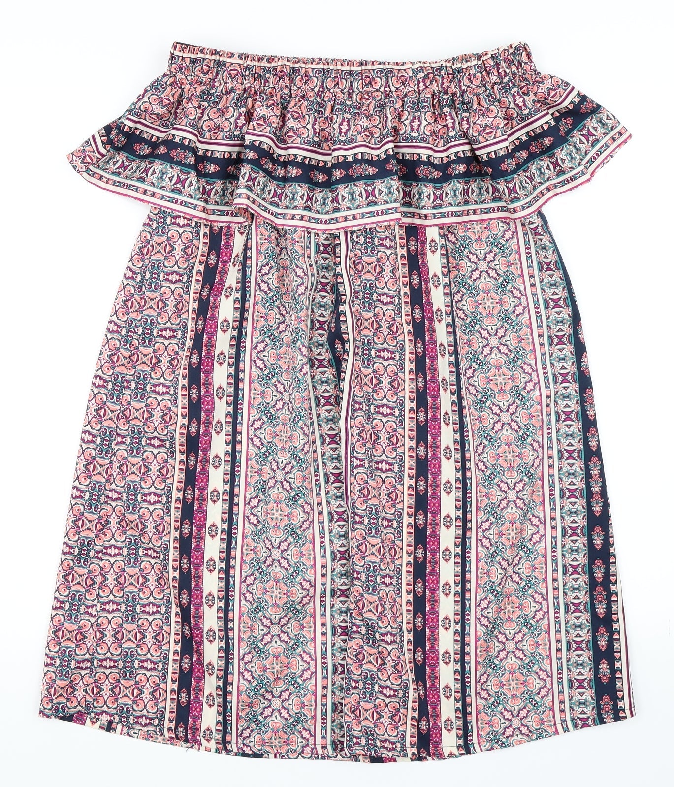 Primark Womens Multicoloured Paisley  Mini  Size 10