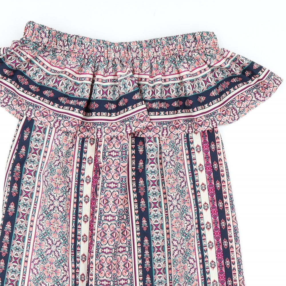 Primark Womens Multicoloured Paisley  Mini  Size 10
