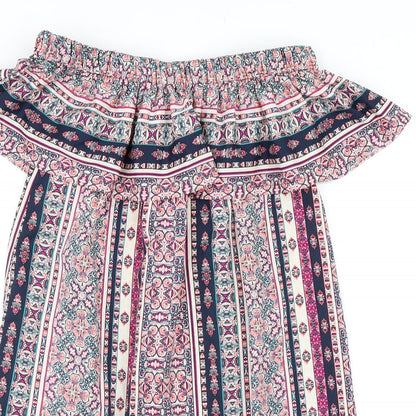 Primark Womens Multicoloured Paisley  Mini  Size 10