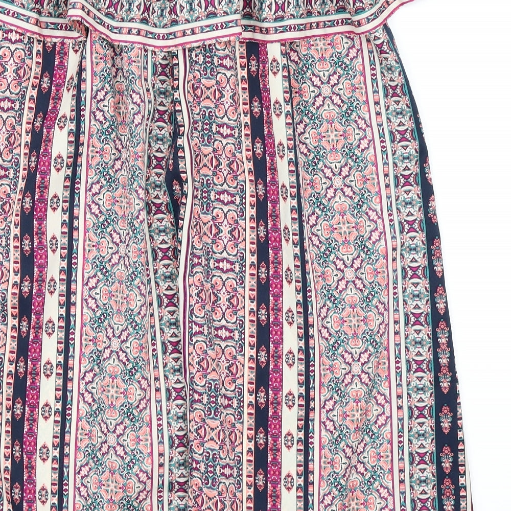 Primark Womens Multicoloured Paisley  Mini  Size 10