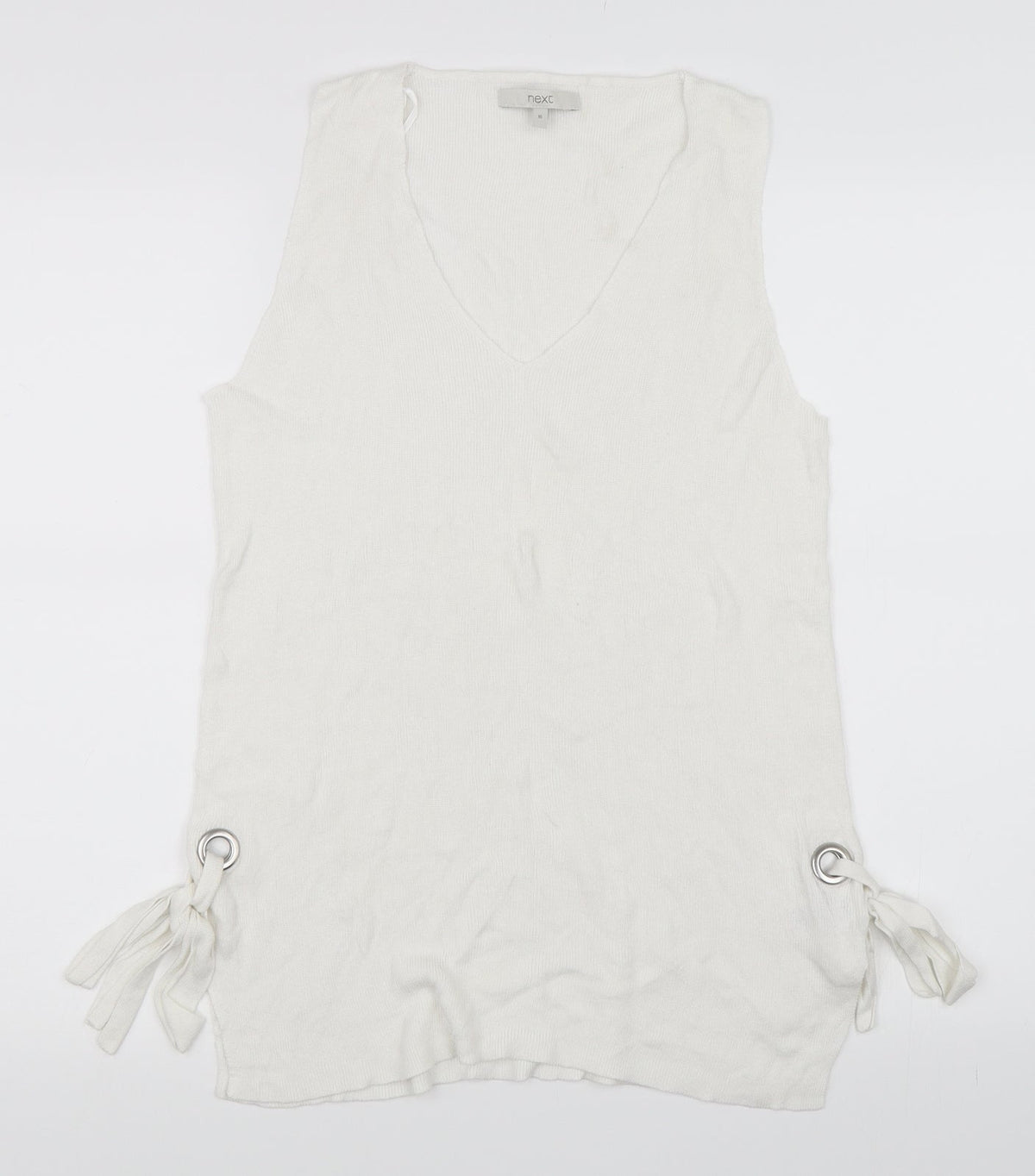 Next Womens White   Pullover Jumper Size 16