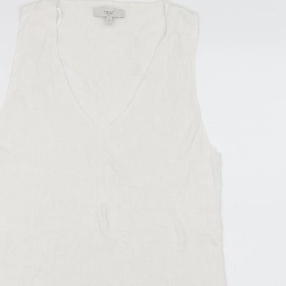 Next Womens White   Pullover Jumper Size 16