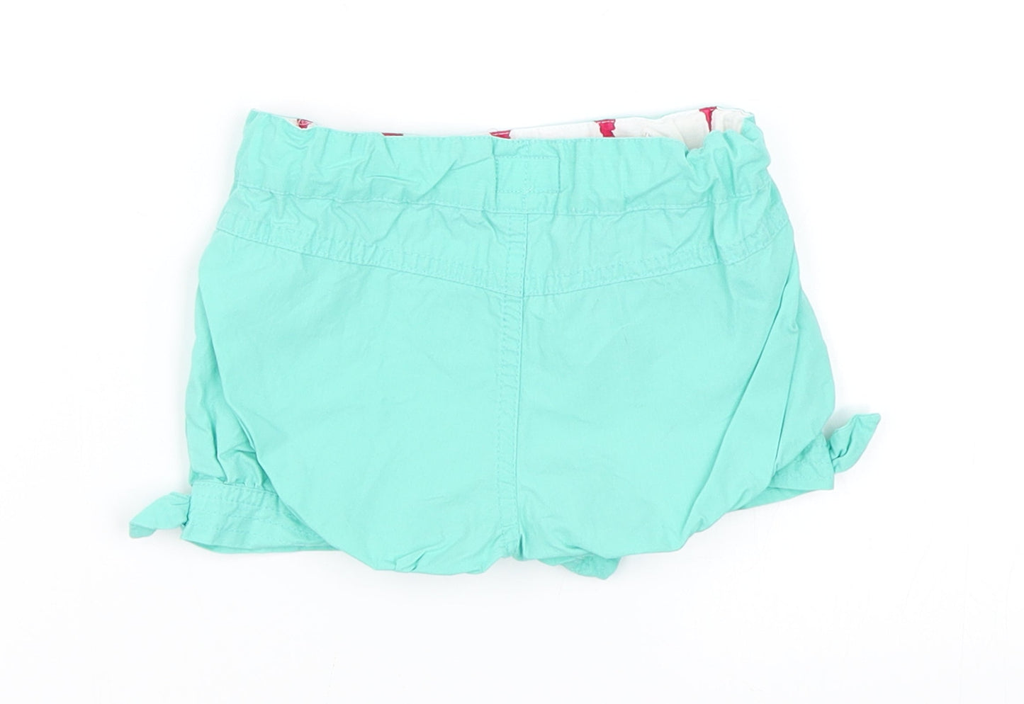 mamas & papas Girls Blue   Cargo Trousers Size 3-6 Months  - Shorts