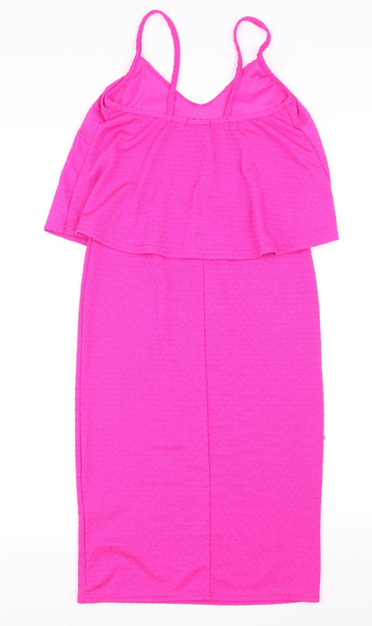 Kiah Womens Pink   Bodycon  Size 10