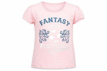Vintage Angels Girls Pink   Basic T-Shirt Size 9 Years