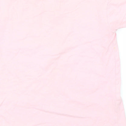 Vintage Angels Girls Pink   Basic T-Shirt Size 9 Years