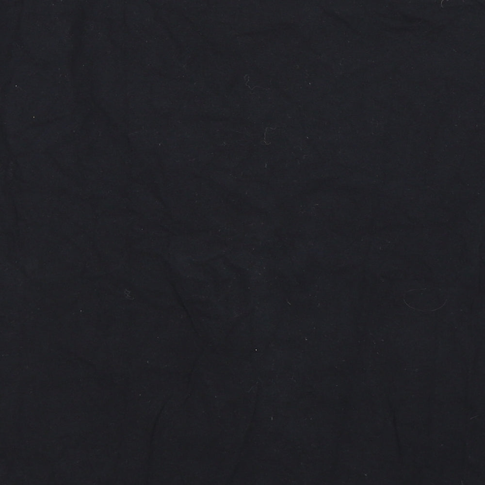 Fruit of the Loom Girls Black   Basic T-Shirt Size 9 Years