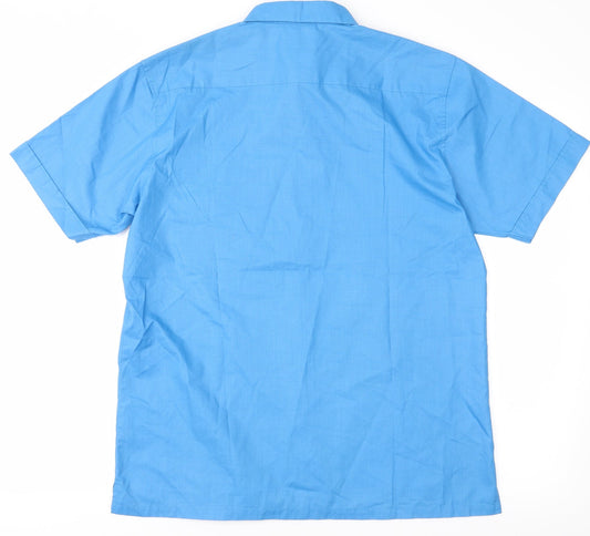 wilsons Mens Blue    Button-Up Size M