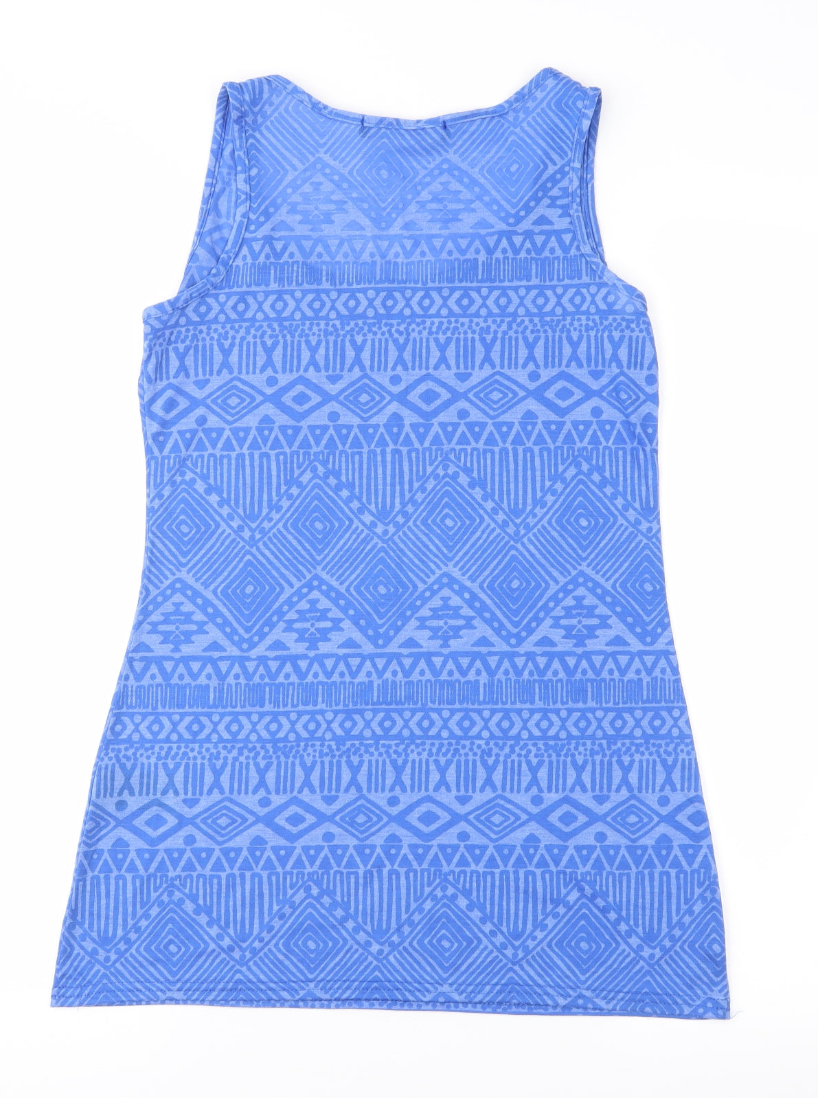 Womens UK Size 8 V by Very Blue Basic Tank