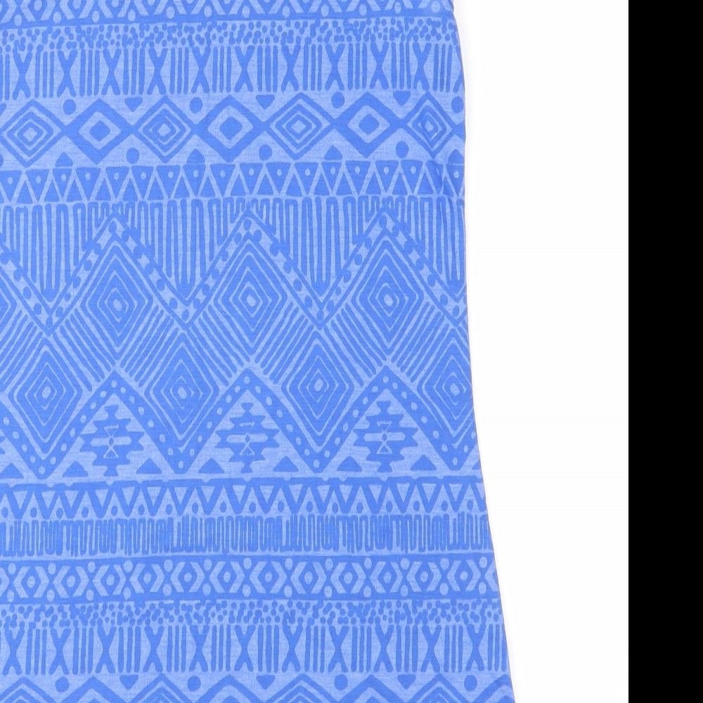 Womens UK Size 8 V by Very Blue Basic Tank