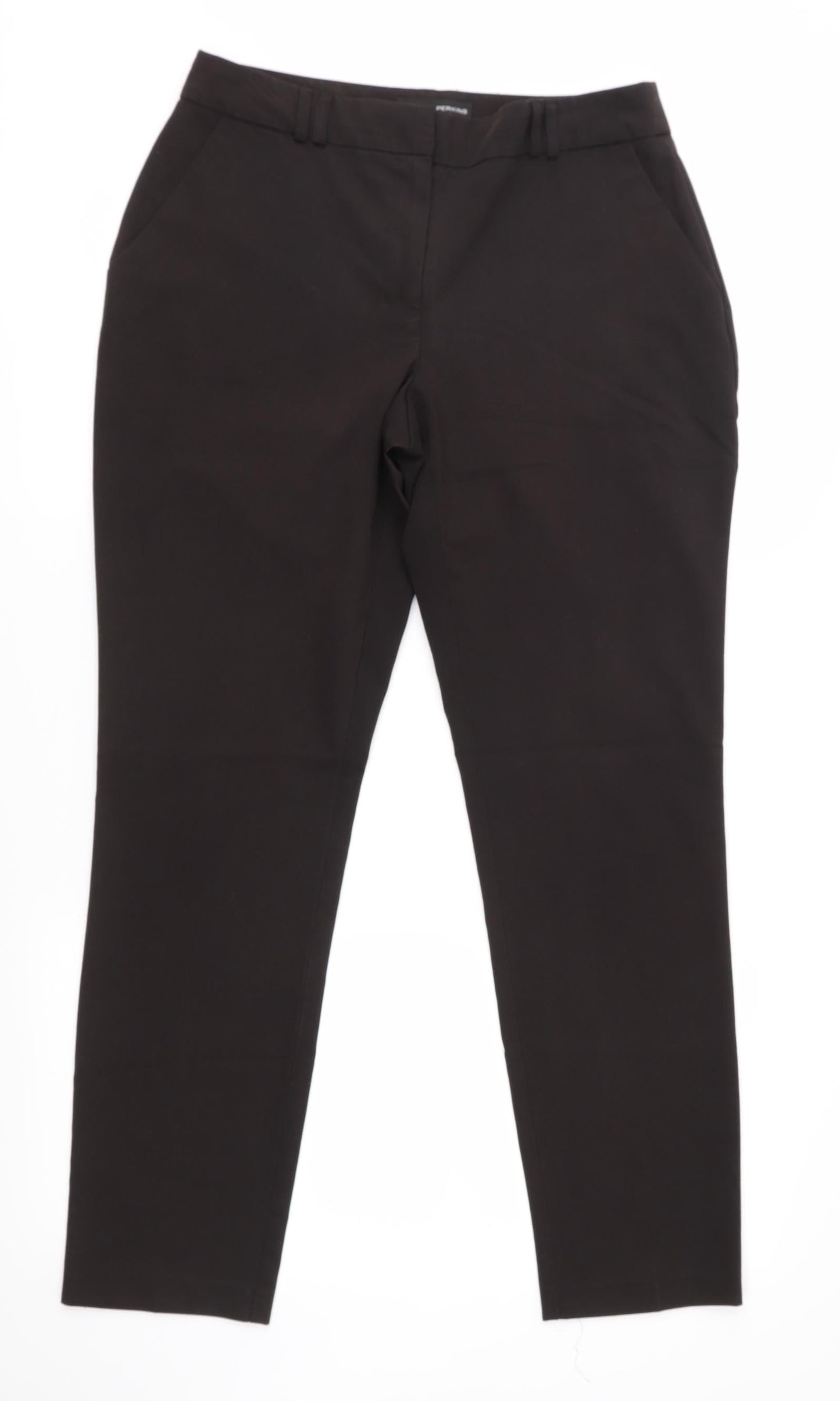 Womens UK Size 10 Dorothy Perkins Regular Fit  Black Trousers