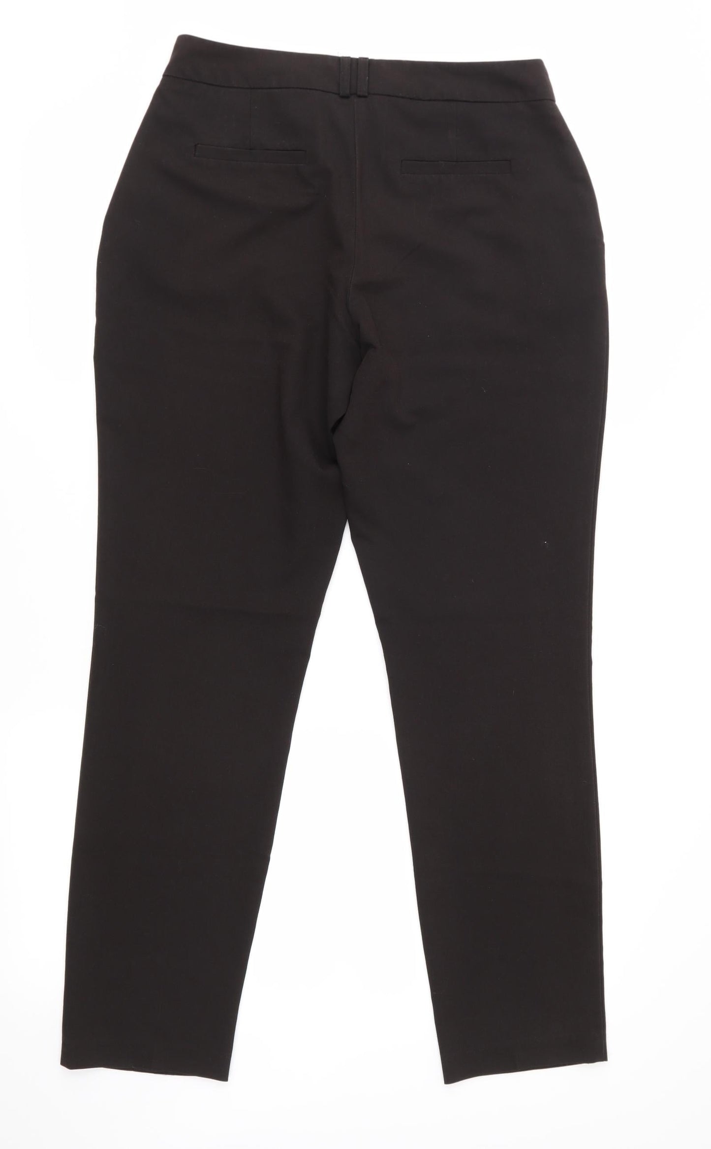 Womens UK Size 10 Dorothy Perkins Regular Fit  Black Trousers