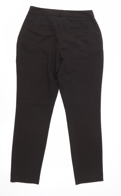 Womens UK Size 10 Dorothy Perkins Regular Fit  Black Trousers
