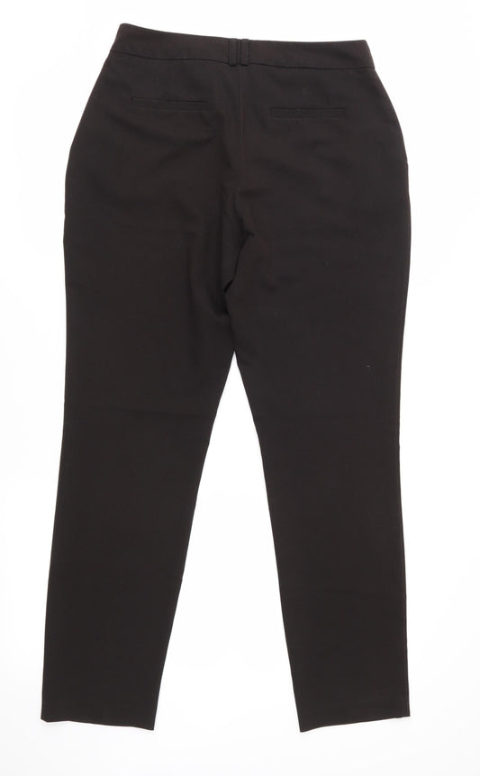 Womens UK Size 10 Dorothy Perkins Regular Fit  Black Trousers