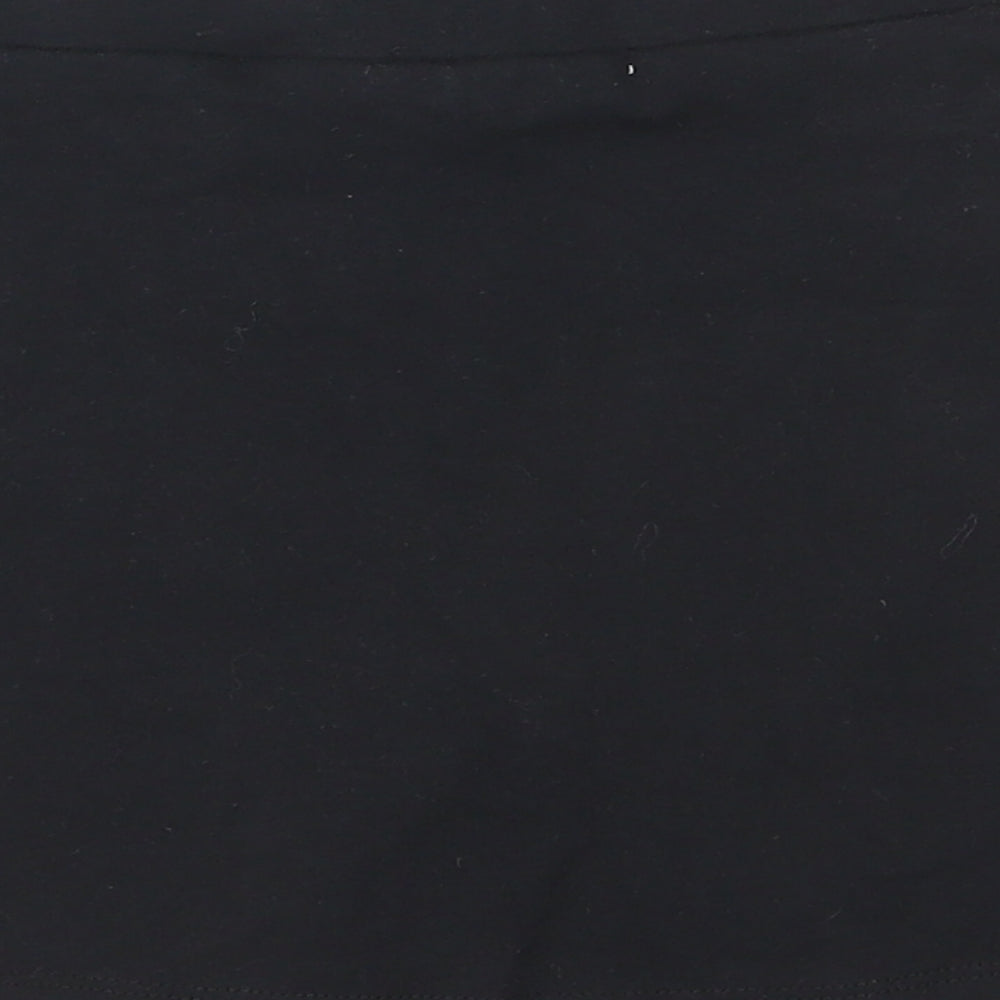 Marks and Spencer Girls Black   A-Line Skirt Size 6-7 Years