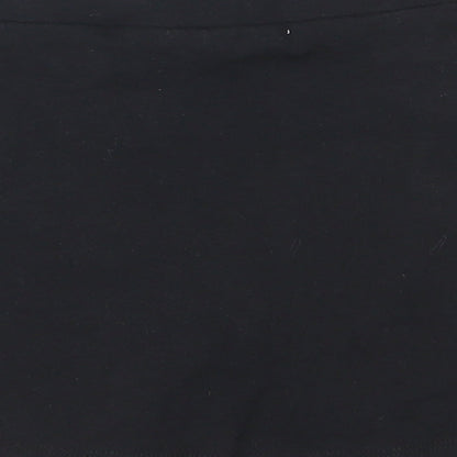 Marks and Spencer Girls Black   A-Line Skirt Size 6-7 Years